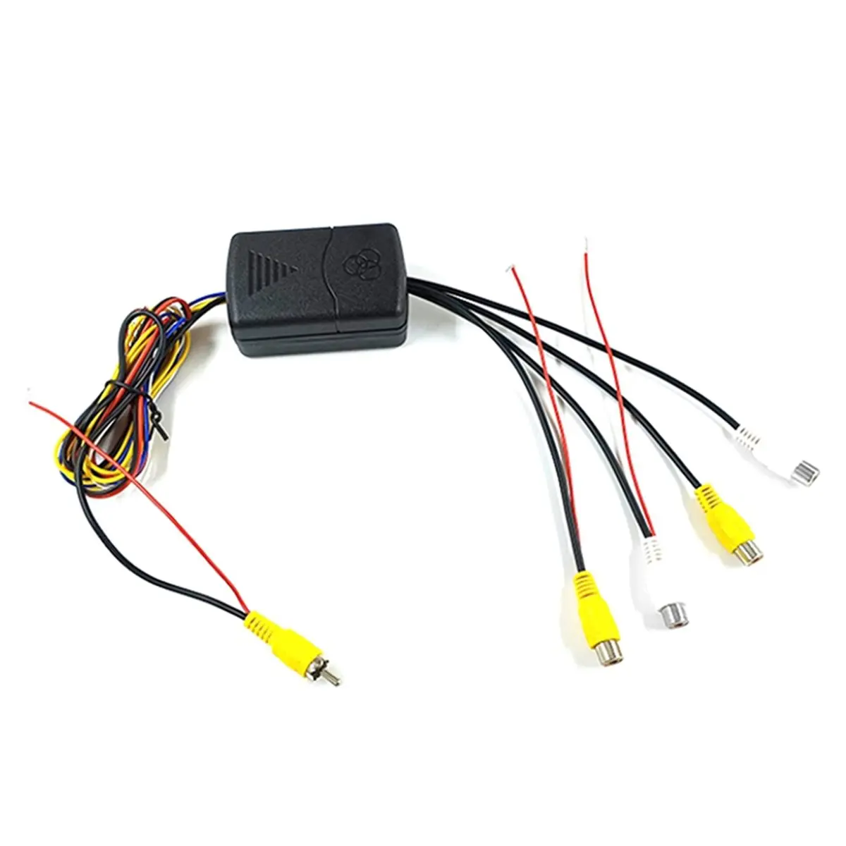 update. 4-Way Car Camera Control Box - 360° Panoramic View Converter for Front/Rear/Left/Right Blind Spot Cameras
