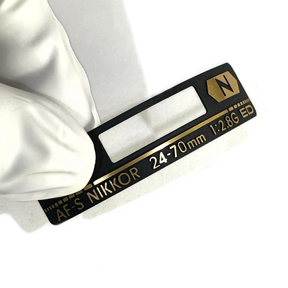 Новинка для Nikon AF-S NIKKOR 24-70 мм F/2,8G ED 24-70 F2,8G, логотип на корпусе, фирменная табличка, этикетка, запасные части для камеры, запасные части для ремонта