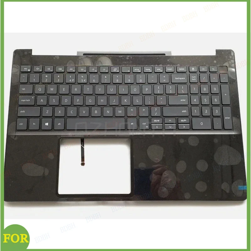 

Новый чехол для ноутбука Vostro 7590 V7590, верхняя часть корпуса (C-крышка) с подсветкой клавиатуры US, оригинальная замена корпуса.