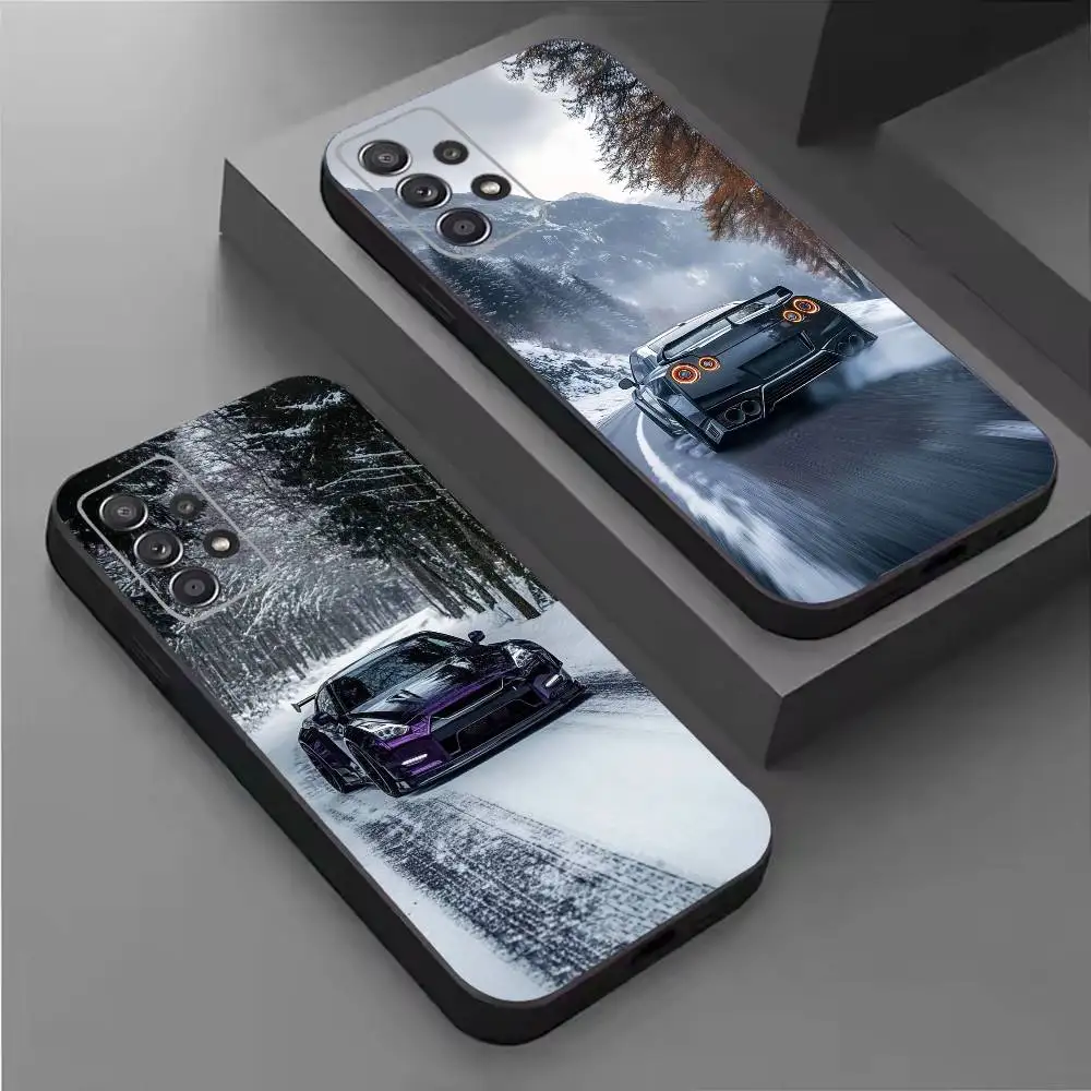 Car Turbo Beast GTR  Soft Black Phone Case for Samsung  S26,25,24,21,22,21,20,10,9,8,7,6Ultra,Plus,Fe, Lite