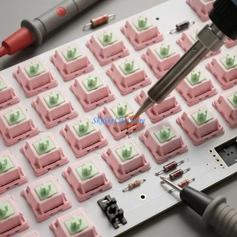 E65E Transparently Cover Linear Switches With Clear Sound And Color Lighting Effect