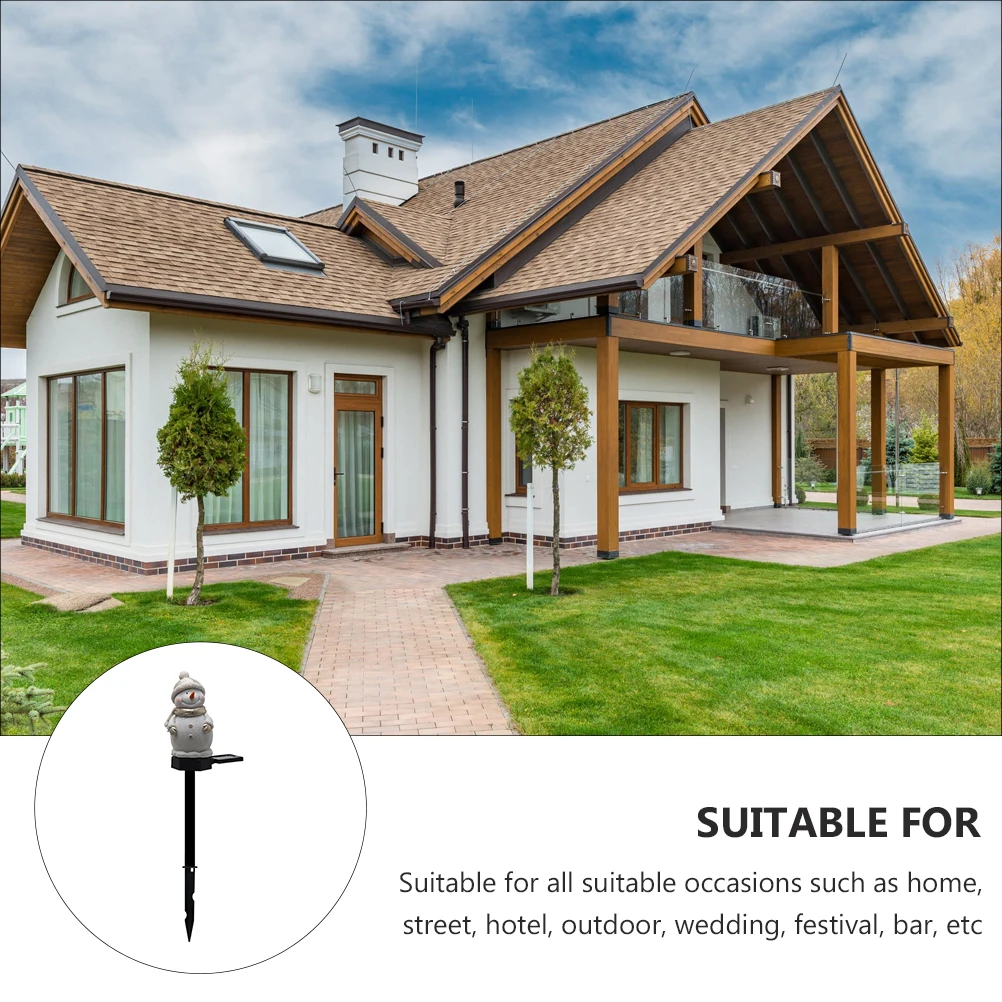 

outside Solar Lights Outdoor Garden LED Lawn Ground Inserting Creative Lamp Scene Adornment White