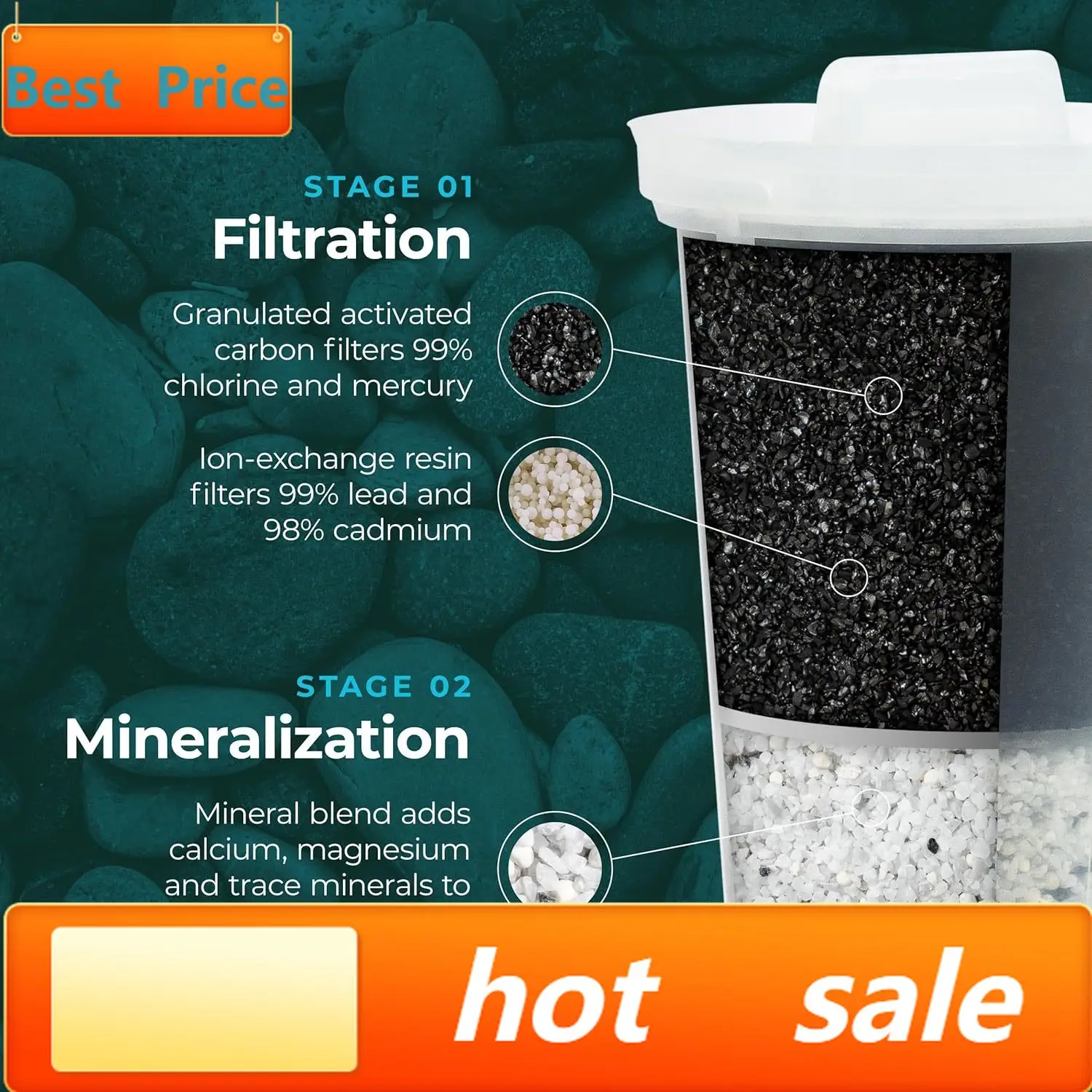 

Хит продаж: Набор фильтров для воды MINA Alkaline Value Pack | Набор из 3-х фильтров для воды для домашнего использования, добавляющих минералы и делающих воду щелочной |