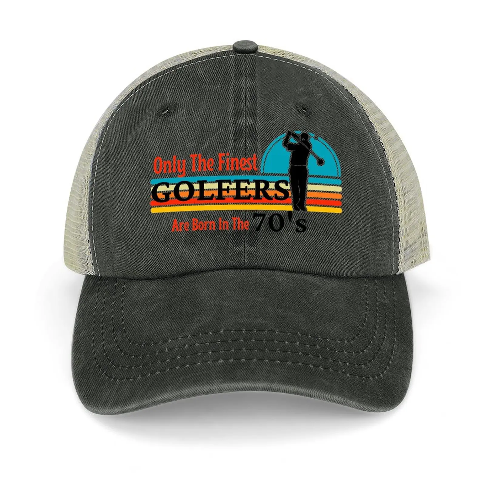 

The Finest Golfers Are Born In The 70's - Golfing Baseball Cap custom Hat sun caps Wild Ball Hat Streetwear Hats For Women Men's