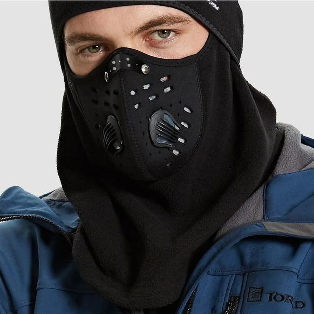 

Winter Cycling Full Face Mask Fleece Thermal Keep Warm Windproof Cycling Face Mask Balaclava Skiing Fishing Skating Hat Headwear