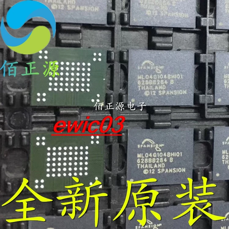 

Оригинальный в наличии S34ML04G104BHI010 ML04G104BHI01 BGA