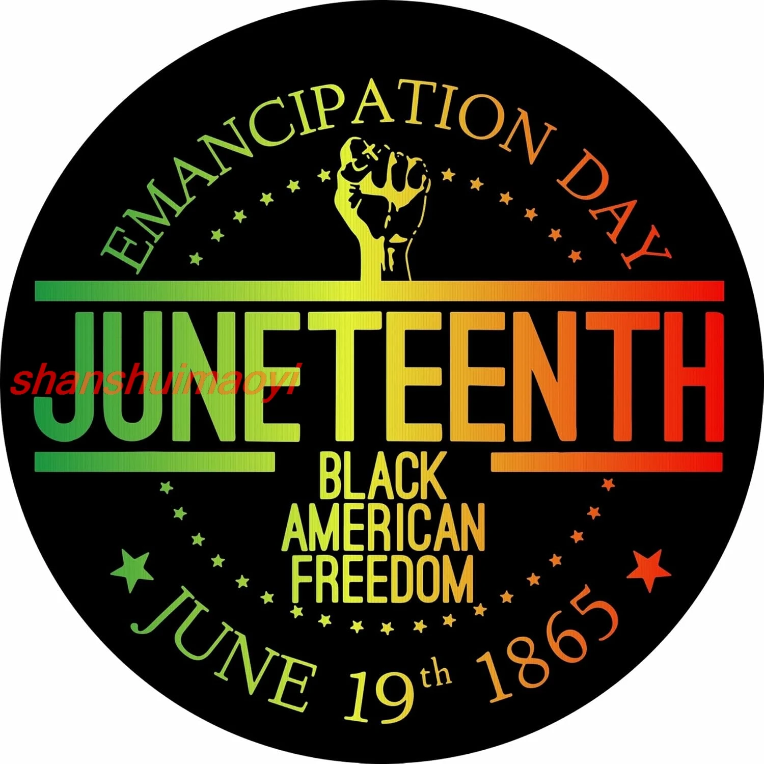 shan n Signs Emancipation Day Juneteenth Metal Sign Vintage Tin Sign Kitchen Decor Summer Decor Funny Wall Decor for Home 1pc