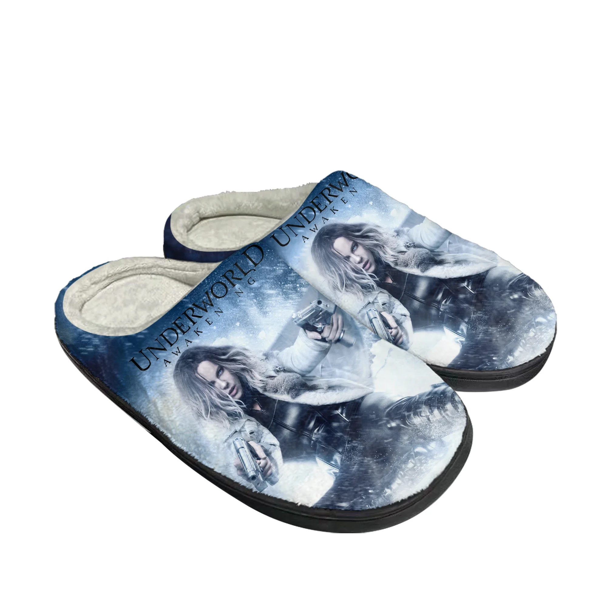 Underworld Moive Home Cotton Slippers Mens Womens Selene Plush Bedroom Casual Keep Warm Shoes Thermal Slipper Customized Shoe