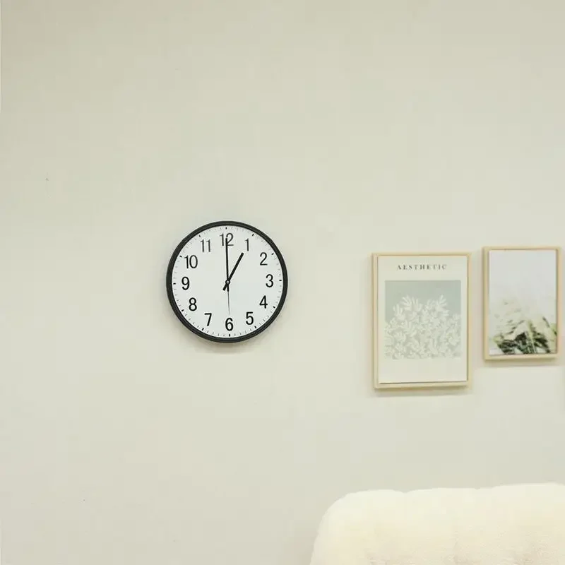 Jouet de jeu de simulation Miniature pour maison de poupée 1:12, 1 pièce, horloge murale rétro européenne pour décoration de meubles de maison de poupée