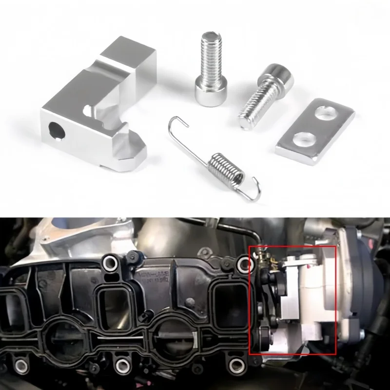 Soporte de Reparación del Colector de Admisión para Volkswagen 2.0 TDI, Colector de Admisión de Aluminio, Kit de Motor del Actuador V157 P2015 03L129711E