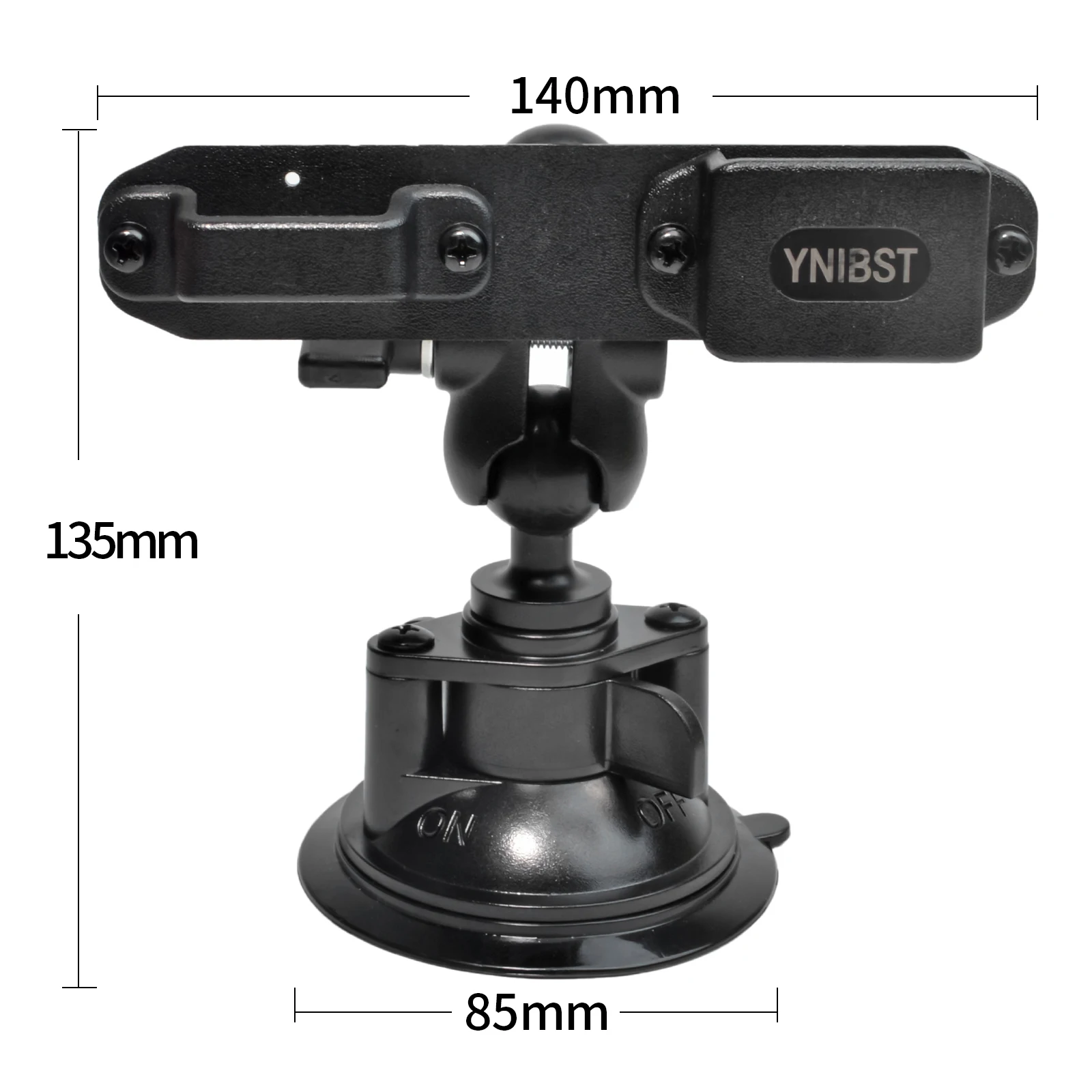 سيارة شفط كأس اسلكية تخاطب جبل ، مكبر الصوت هيئة التصنيع العسكري حامل السيارة ، راديو كليب حامل لموتورولا BaoFeng يده أجهزة الراديو اتجاهين