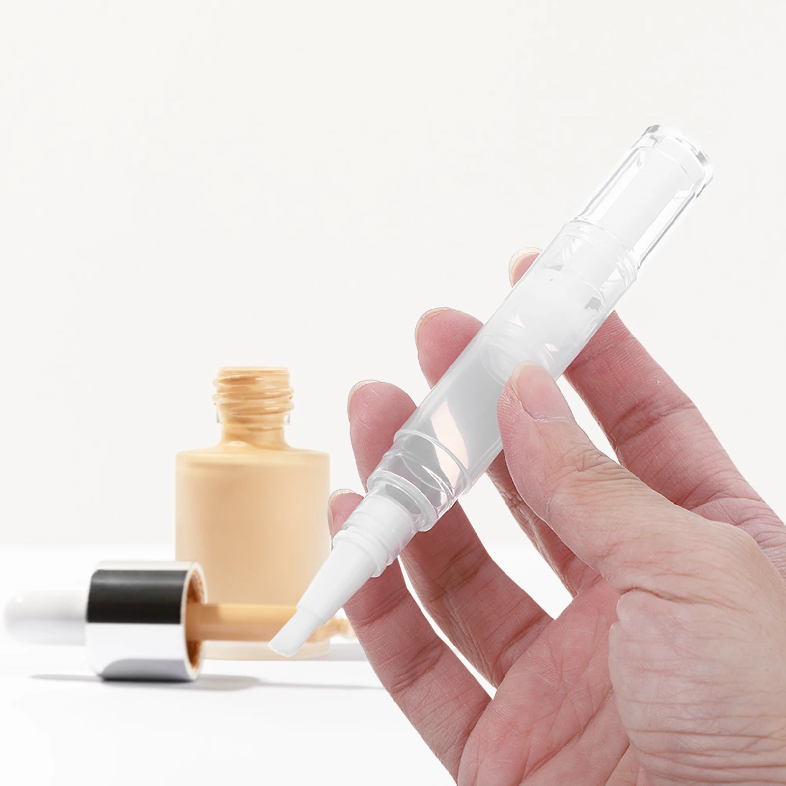 

Refillable Twist Pens Cuticle Oil Nail Lip Gloss Tubes Empty Containers Portable Vacuum Pen Long Last Storage Dry Lab Equipment