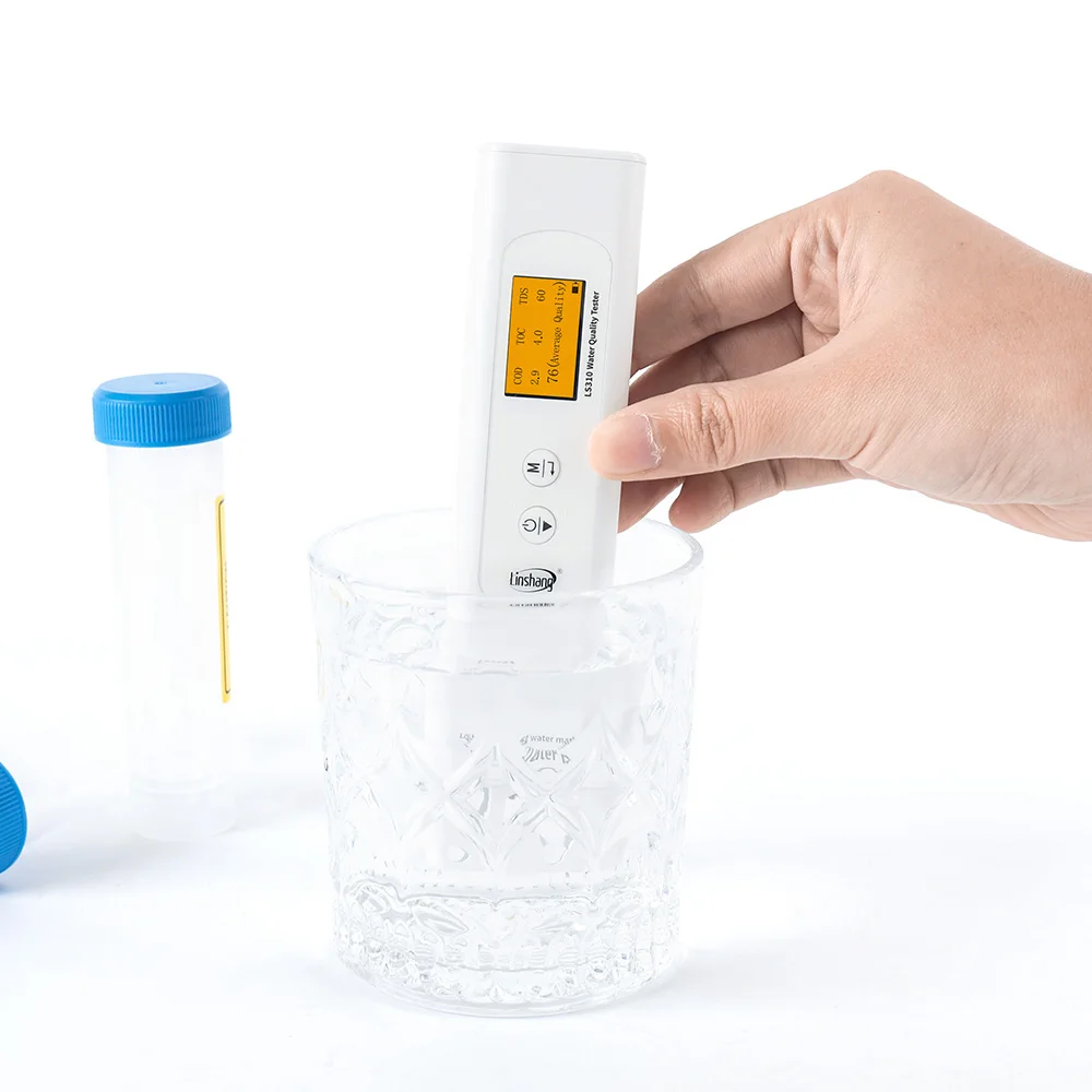 

Многофункциональный портативный измеритель качества воды LS310 6-в-1 (COD, TOC, EC, TDS) для питьевой воды, высокоточный, прочный