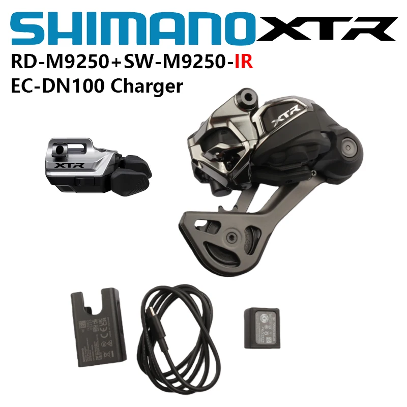 

Shimano XTR M9200 Series NEW 12S Di2 Mini Groupset RD-M9250-SGS SW-M9250-IR EC-DN100 Charger For Mountain Bike Electronic System