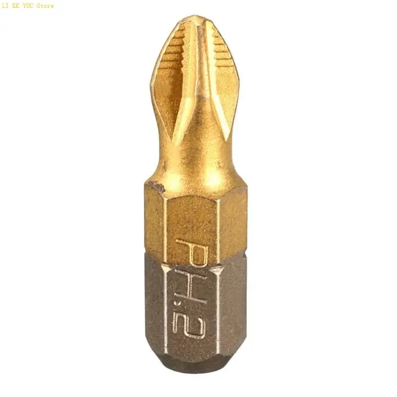 W3JE Delicate 10pcs PH2 Screwdriver Bit Set for Furniture Constructions Projects