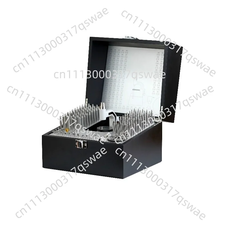 Watch Maintenance Tool, 130PCS Punches and Punching Table Set, for Balance Wheel and Shaft Disassembly