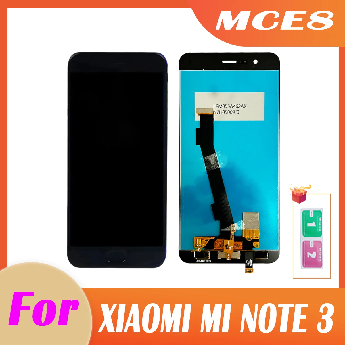 For Xiaomi Mi Note 3 LCD Screen LCD Display Touch Screen Digitizer Assembly For Xiaomi Mi Note 3 MCE8 LCD 100% Tested