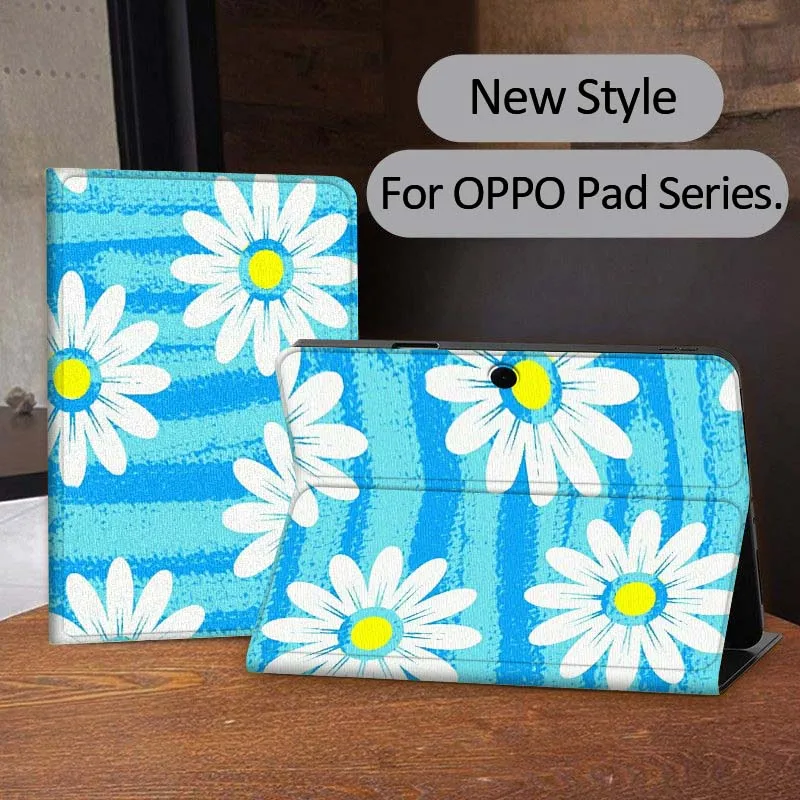 

Floral Art Creative Pattern For OPPO Realme Pad 3 11 2 4 Pro Air Neo SE X 11 11.61 11.4 12.1 13.2 Inch Tablet Case