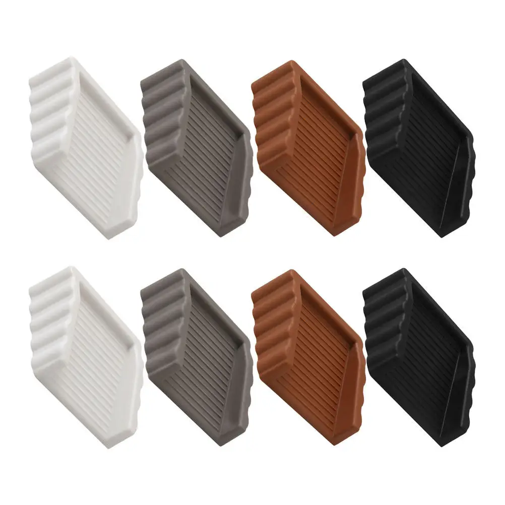 

Набор из 8 усиленных клиновидных ограничителей для дверей из TPR для дома и офиса: защита от ветра и ударов, совместимость с напольными покрытиями, шумопоглощение, защита от царапин