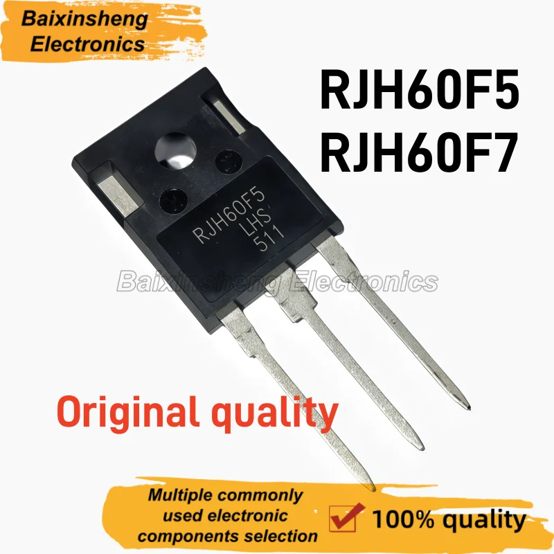 10PCS Original quality RJH60F5 RJH60F7 TO-247 IGBT Transistor 600V Built-in Fast Recovery Diode Power Tube