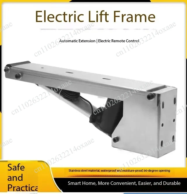 Industrial-Grade Electric Screw Motor Lift Push Rod for Hidden Basement Wine Cellar Hinged Clamshell Door Support