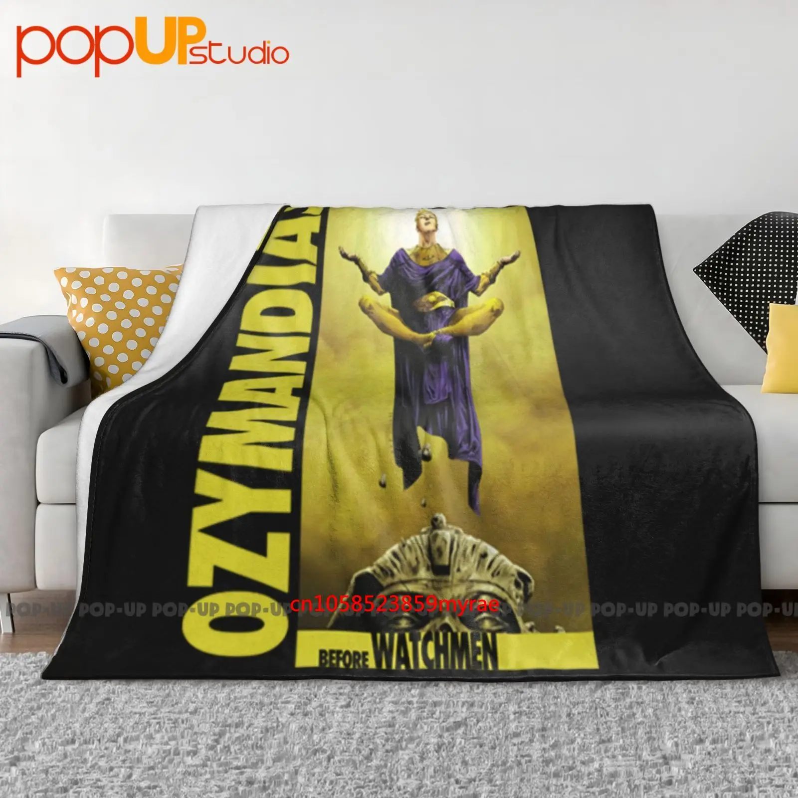 Watchmen-Before Watchmen Ozymandias 1 Cover Image Ultra-Soft Blanket Quilt Winter Sofa Cover Bed Covers