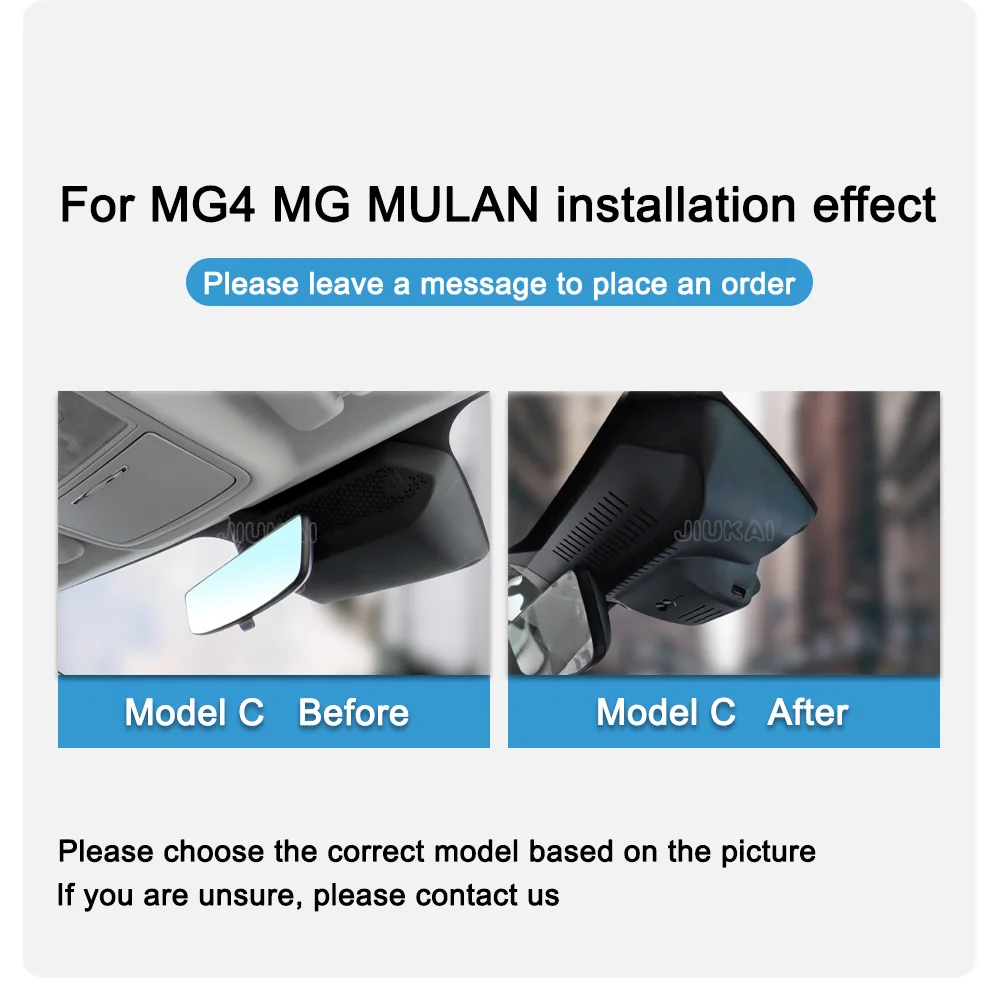 For MG4 MG MULAN 2022 Front and Rear 4K Dash Cam for Car Camera Recorder Dashcam WIFI Car Dvr Recording Devices Accessories