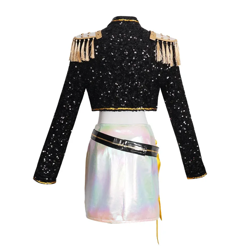 Anime KPOP Huntrix Mira Cosplay Costume Wig KPop Demon Hunters Uniform Halloween Carnival Party Props For Women Girls - Image 2