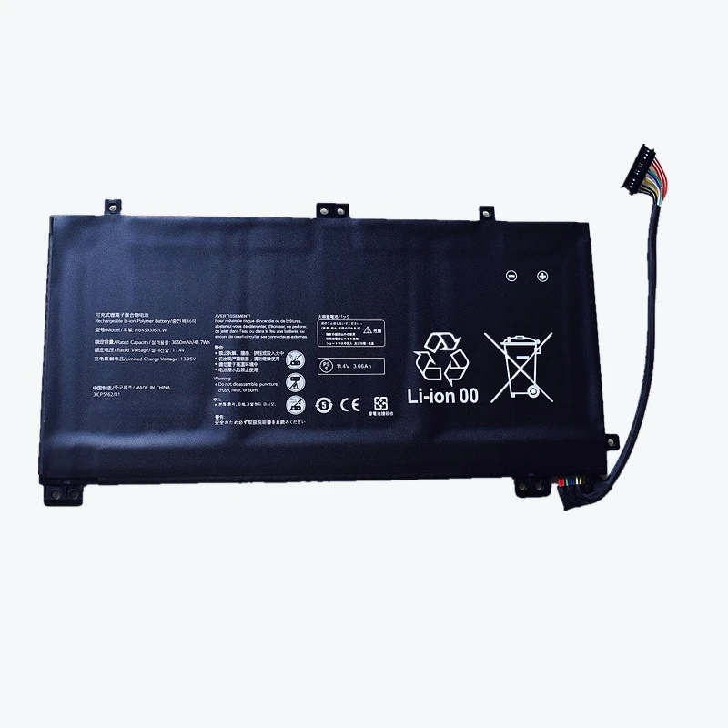 HB4593J6ECW Laptop Battery for Huawei MateBook 13 2020 WRT-W19 WRT-W29 WRT-WX9 I7 HN-W19L 11.4V 41.7Wh 3660mAh Bateria Notebook