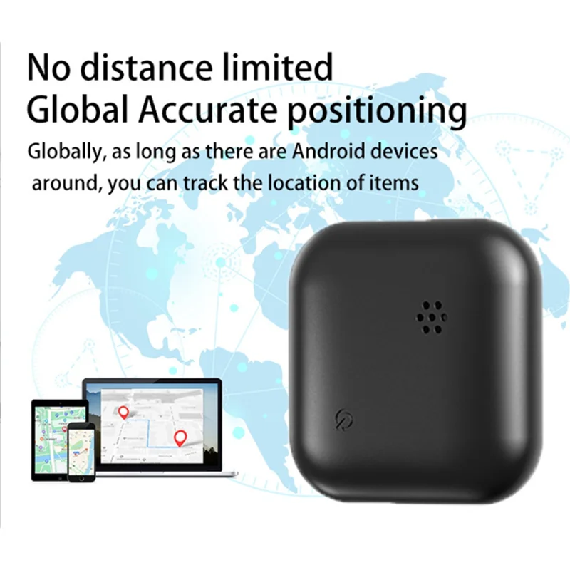 جهاز تعقب BNVN-Locator مضاد للخسارة بنظام تحديد المواقع 4 قطع يعمل مع جهاز أندرويد جوجل العالمي لمحفظة السيارة والحيوانات الأليفة للأطفال