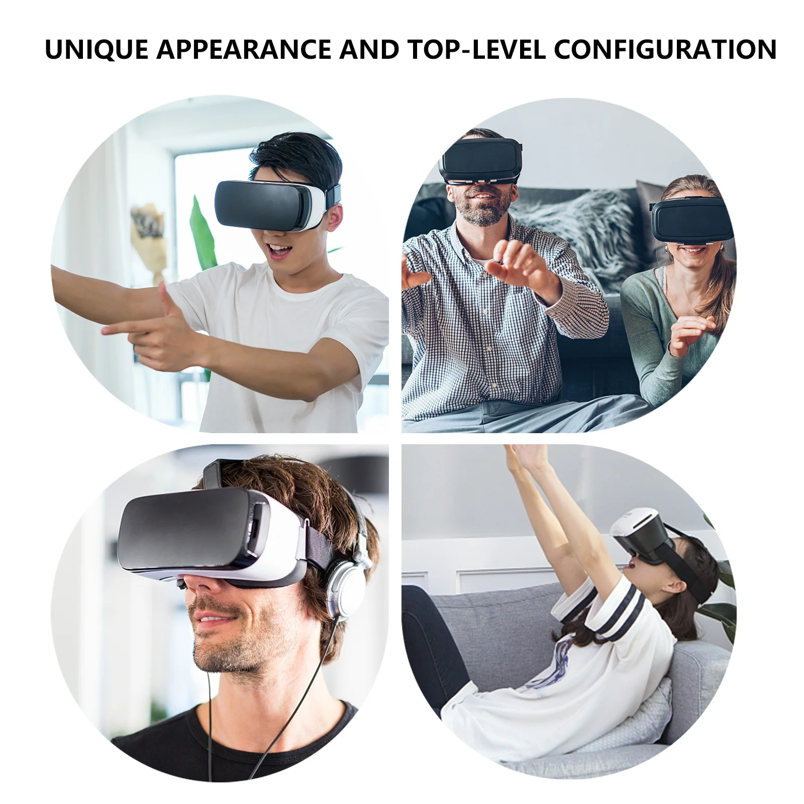 

Vr Glasses Headset Earphones Headsets High Fidelity Earbuds Gaming Metal Headphones