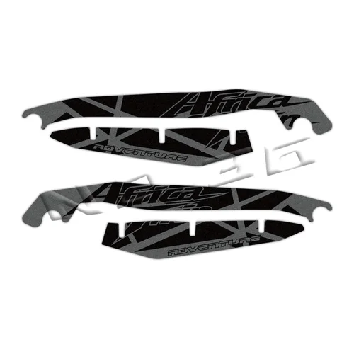 Imagen 2 del producto Pegatinas protectoras de manos para motocicleta, calcomanías de protección para guardamanos de Motocross para Honda CRF1100L Africa Twin CRF 1100L CRF 1100 L