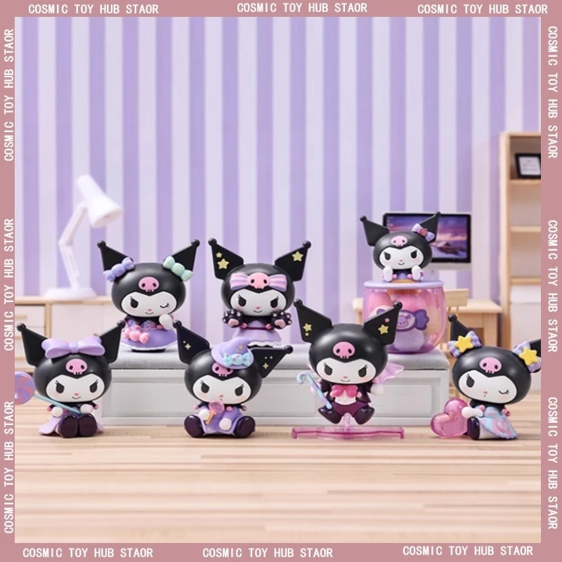 

New Hot Selling Kuromi Magic Story Series Blind Box Ornament Single Box Trendy Play Ornament Collection Cute Children'S Fun Gift