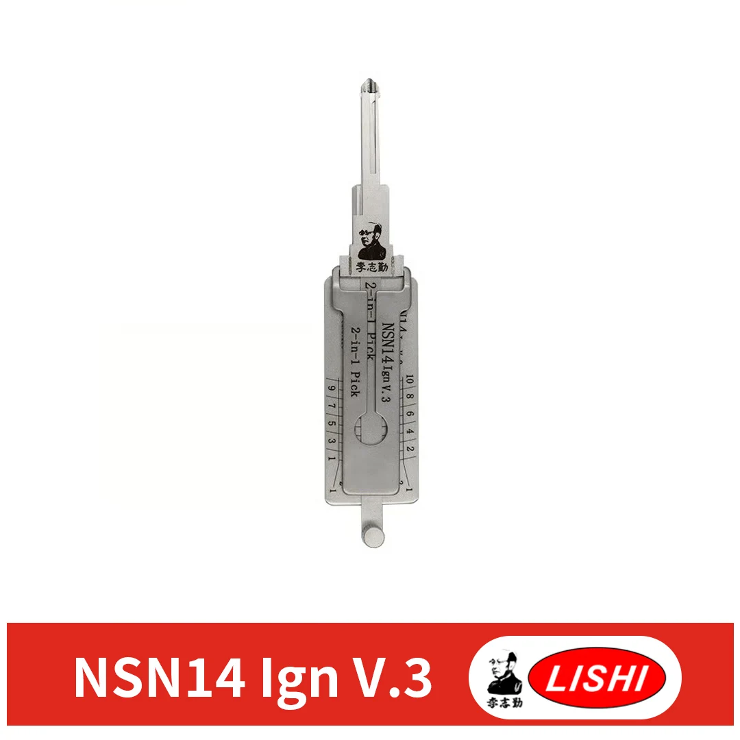 

Инструмент Lishi 2 в 1 NSN14 Ign V.4
