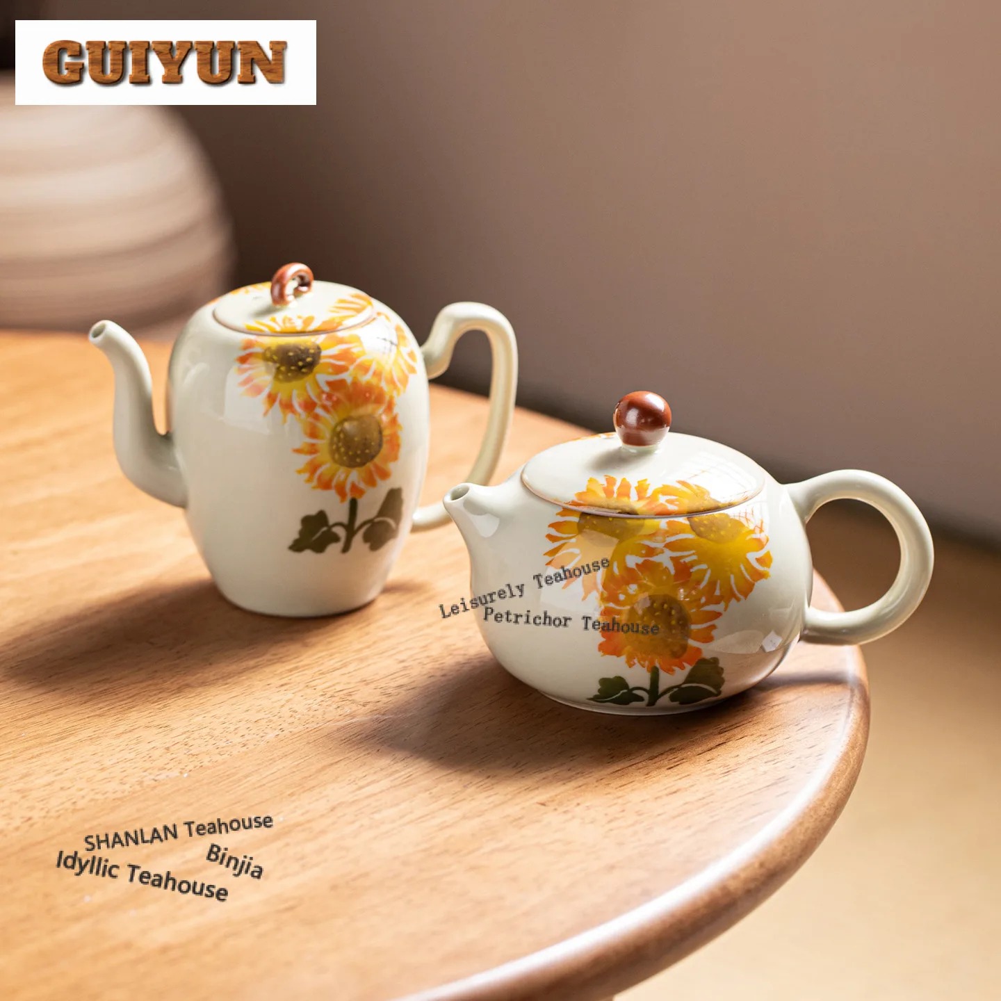 

Растительный пепел, ручная роспись, цветы, чайник, дзен, чайник, чайник, чайник с шариковым отверстием, чайная посуда Улун, коллекция ремесел