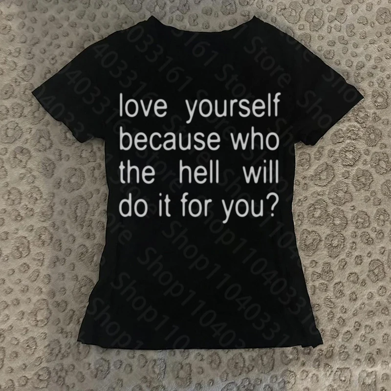 

Graphic Tees Y2k Top Women's Cropped 2000s Clothes Y2k Tops Anime Girl 90s Vintage Clothes Emo Clothing Female Kawaii Goth Kpop