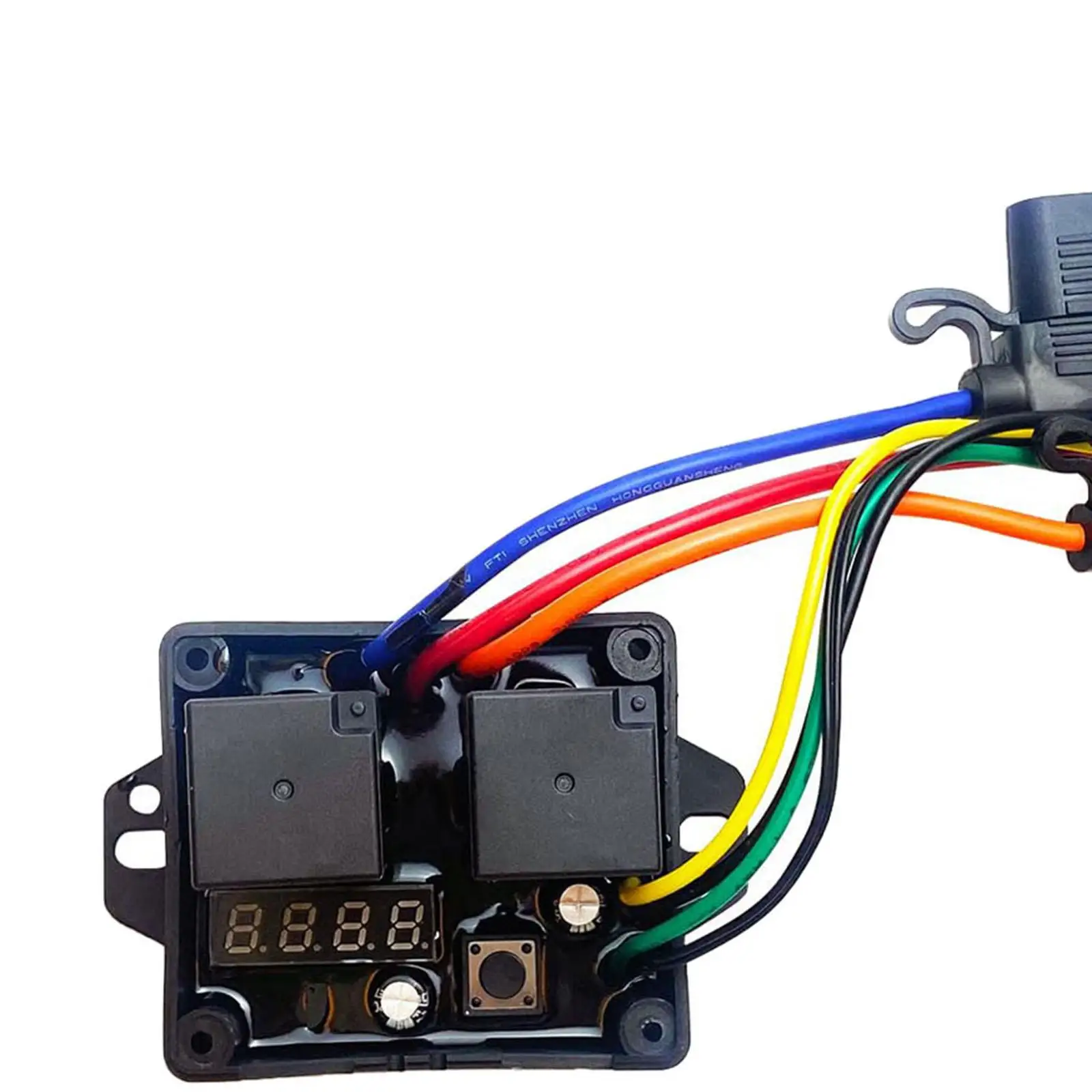 Controlador de ventilador de radiador digital 12V / 24V Kit de interruptor de ventilador térmico digital