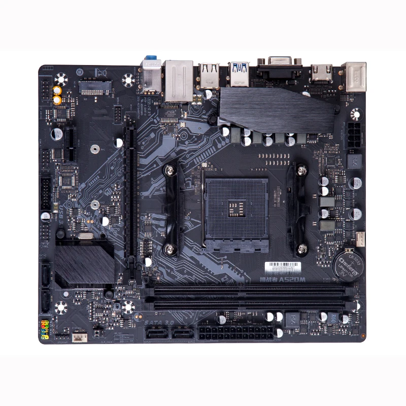 MS-Challenger A520M Original For MAXSUN Desktop M-ATX Motherboard A520 DDR4 SupportsAM4 socket APUs and Processors