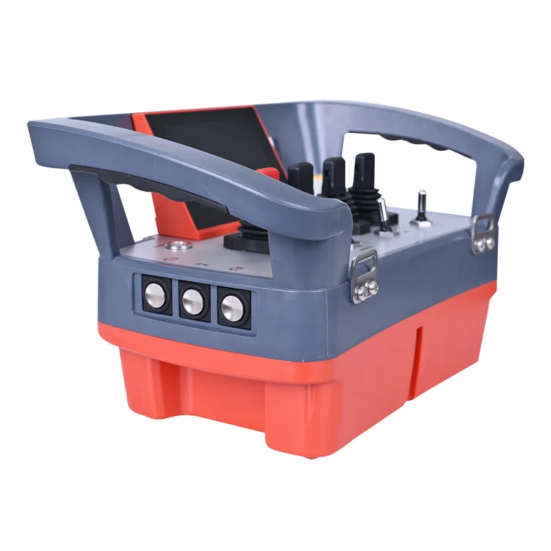 Crank arm straight arm aerial car 4 handle wireless remote control/traction hydraulic lift car