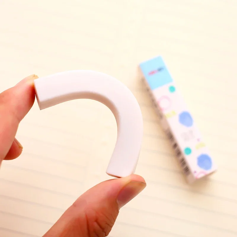 Stationery Supplies Kawaii Cartoon Pencil Erasers For Office School Kids Prize Writing Drawing Rubber