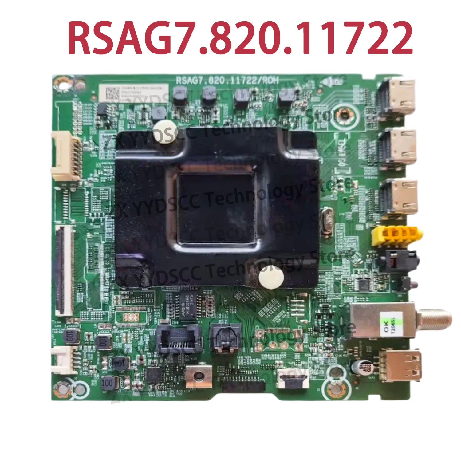 

Оригинальная материнская плата для телевизоров RSAG7.820.11722 (модели 55U61GUR, 65U61GUR, 65A51HUR, 75A51HUR, 70A51HUR, 75A53FUR)