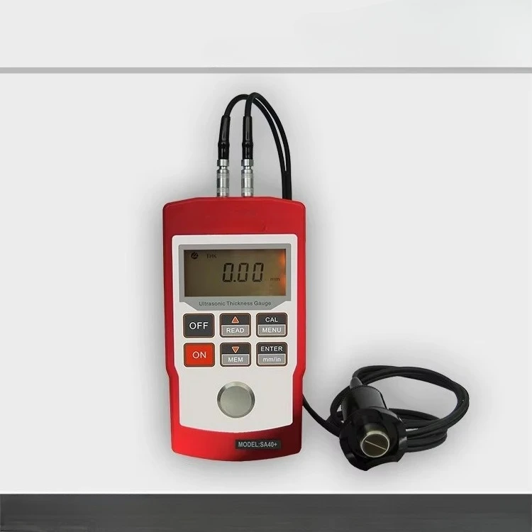 Digital Ultrasonic Thickness Gauge Price SA40 Compatible for 4 Different Probes