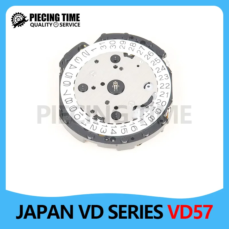 Brand NewJAPAN VD SERIES VD57C VD57 Repair Spare PartsDurable Quartz Crystal Watch Movement Chronograph Replacement For