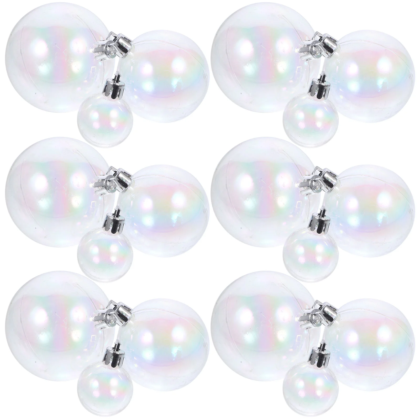 

24 Pcs Christmas Balls Baubles Xmas Ornaments Lob The Pet Tree Hanging Decorations Party Supplies