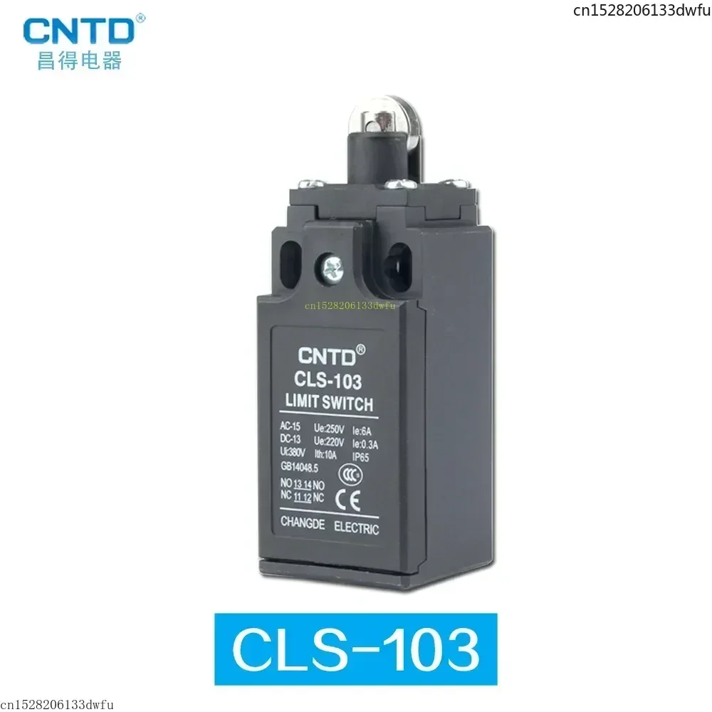 CNTD CLS Series Travel Limit Switch Water Resistant Oil Belt Pulley Momentary 1NO1NC 10A 250V Ip65 CLS-103 TZ-9212