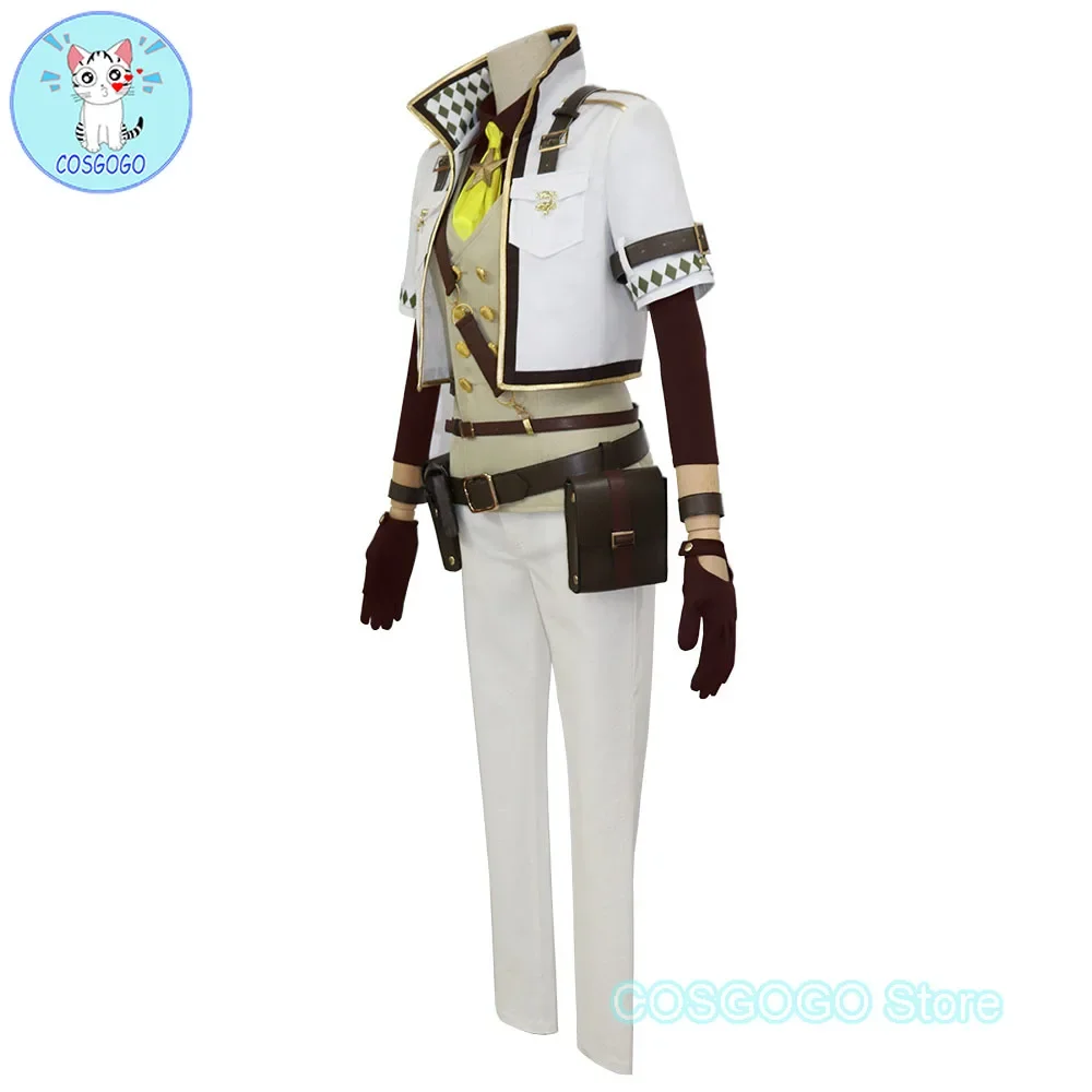 COSGOGO [Customized] Anime IDOLiSH7 Rokuya Nagi Cosplay Costume Halloween Outfits Women Men New Suit Uniform