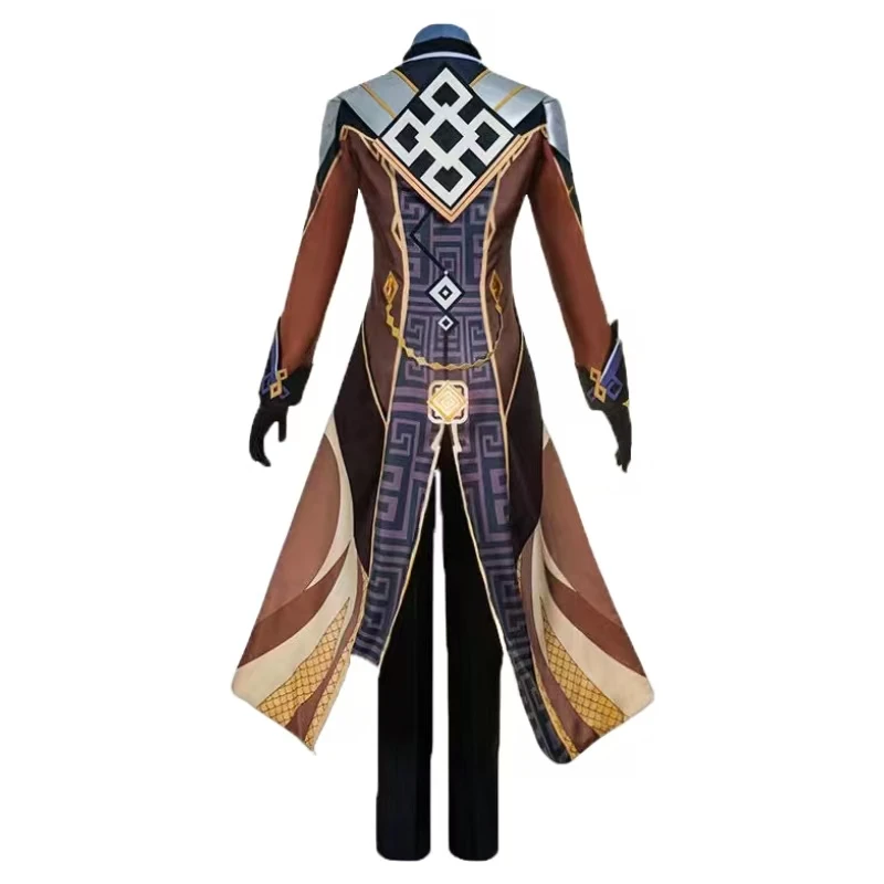 Genshin Impact Zhongli Cosplay - Trench Coat Men บทวิจารณ์และราคา
