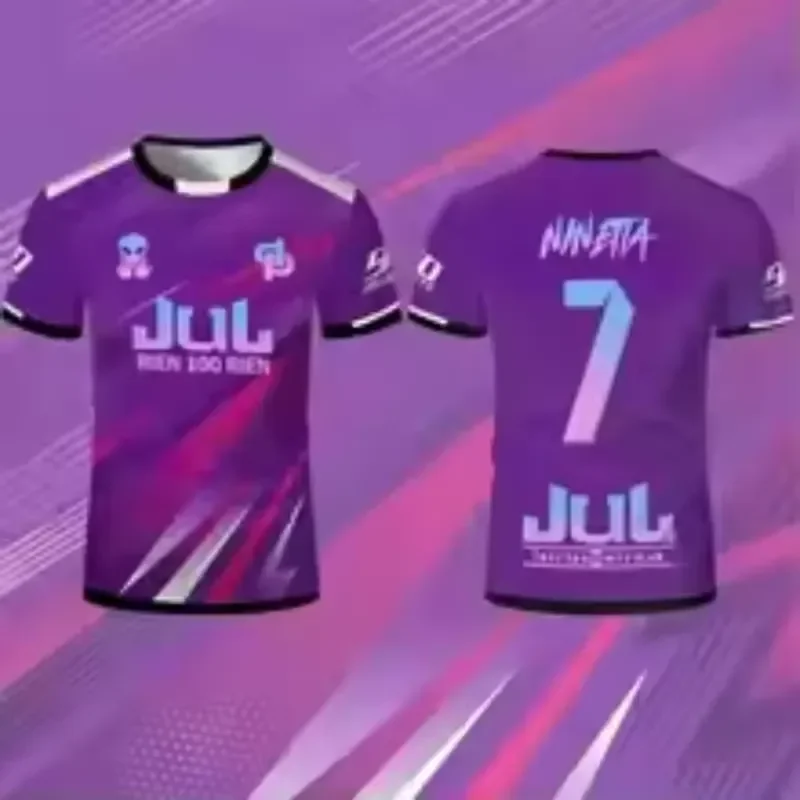 3D Digital Print 2026 Men Sports T Shirt Quick Dry Breathable Short Sleeve Football Jersey Outdoor Streetwear Team Parent