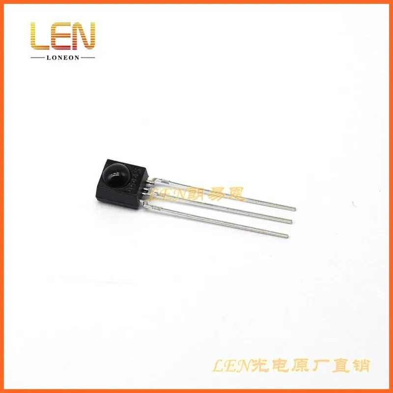 10 قطع من جهاز استقبال الأشعة تحت الحمراء LEN TSOP2438 للمعدات المنزلية (مثل مكيفات الهواء وما إلى ذلك)