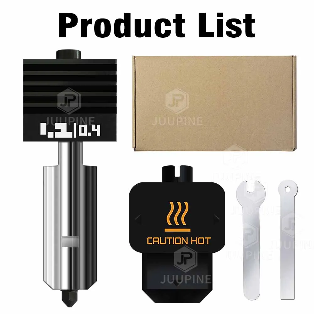 Nozzle Replaceable Hotend For Bambu Lab H2D H2S Hotend Hardened